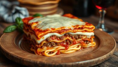 Lasanha de Carne Moída Receita