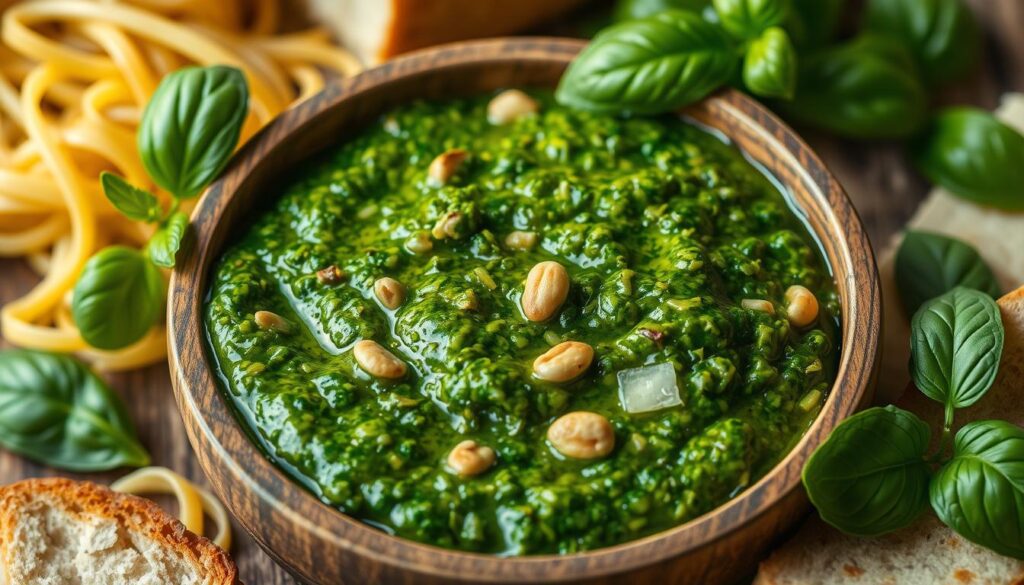molho pesto receita