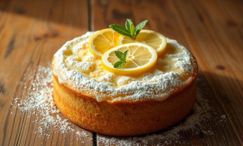 receita de bolo de limão simples e fofinho