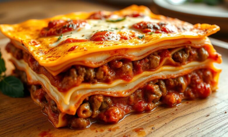receita de lasanha de carne