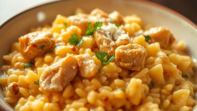 receita de risoto de frango